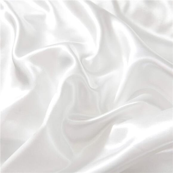 Satin Duvet Cover Queen Size, 3 Piece Silk Like Comforter Cover, Ultra Soft - Picture 5 of 7